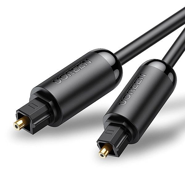 Kabel Ugreen Av122, 70892 optyczny audio Toslink / Spdif 2m - czarny