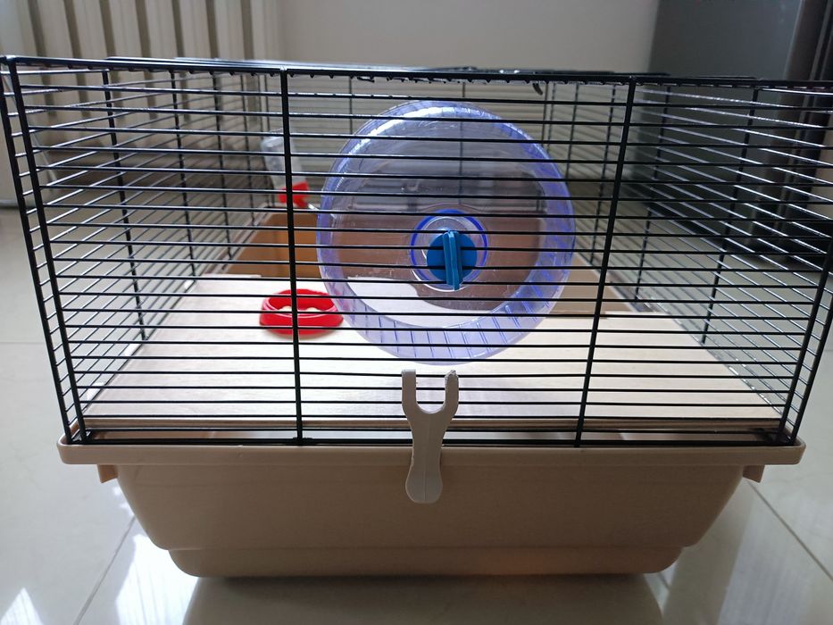 Klatki dla chomika - 1 mała, 1 duża