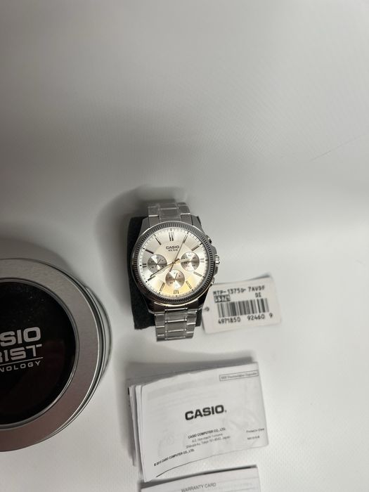 Годинник Casio MTP-1375D-7AVDF часы касио касіо Оригінал  Original