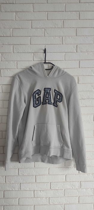 Biało szara bluza GAP