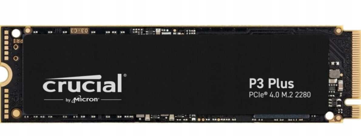 Dysk SSD Crucial P3 PLUS M.2 2280 PCIe Gen4 NVMe 4TB CT4000P3PSSD8