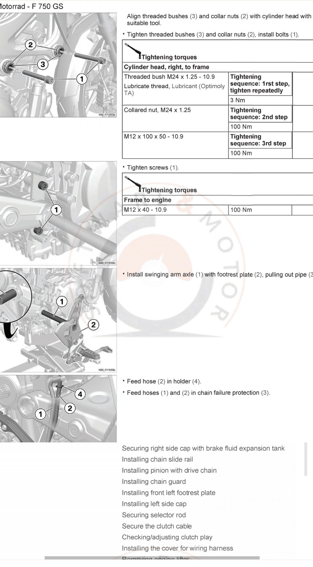 Manual bmw f750gs