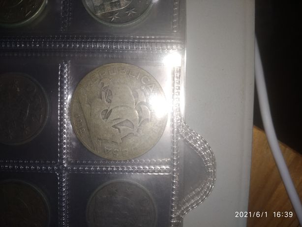 Moeda 5 escudos de prata de 1932 RARA