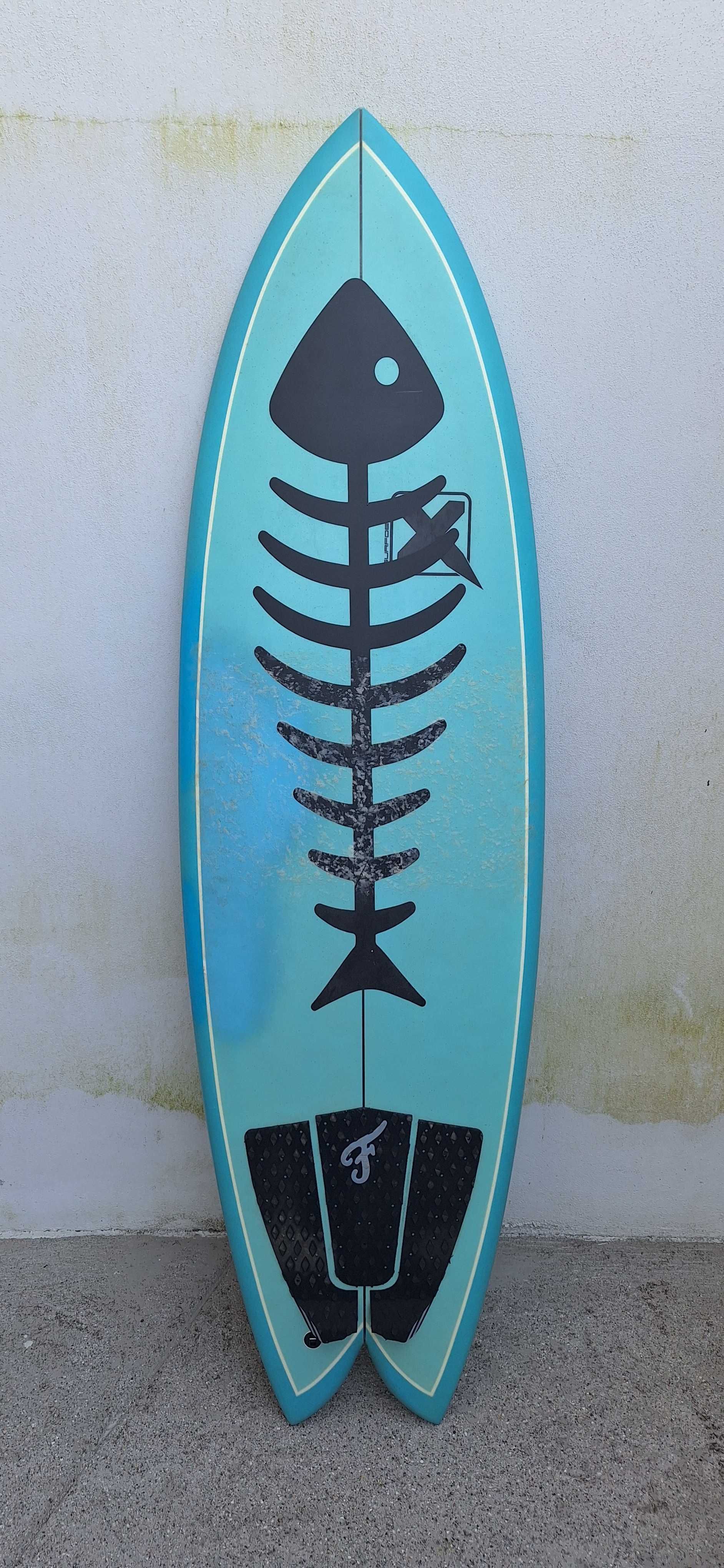 Prancha de Surf XTREME SURFDESIGN / The Salmon 6,1"  (customizada)