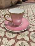 English Fine Bone China: Conjunto duas chávenas