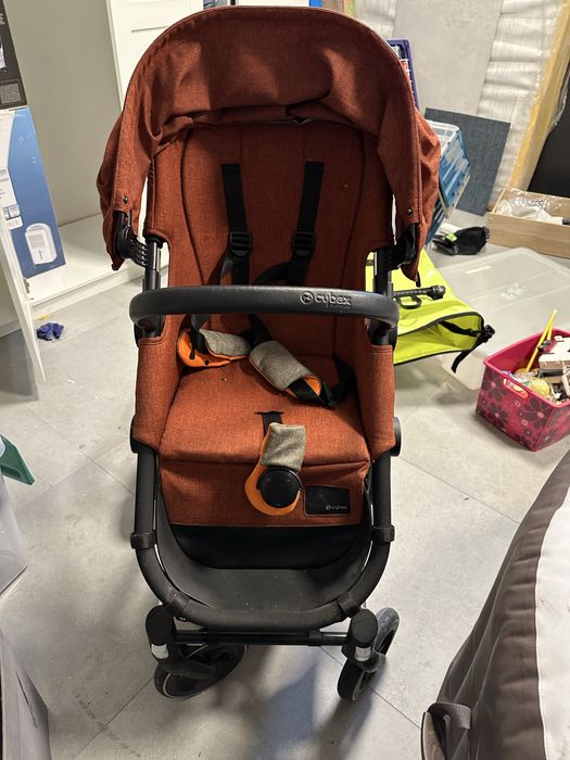 Cybex priam 2018 plus oslona przed deszczem plus adaptery do fotelika