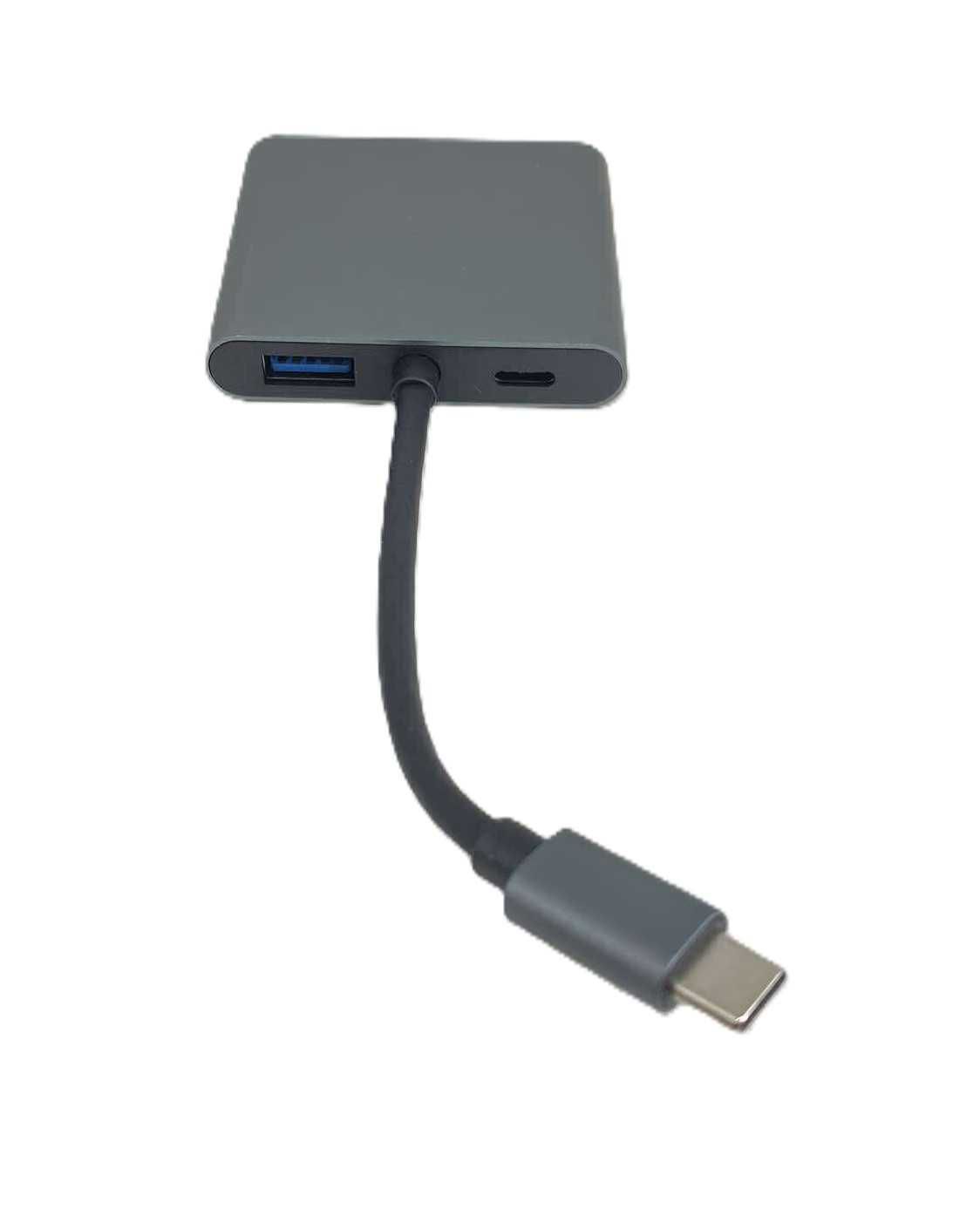 Adapter Hub 4W1 USB-C HDMI