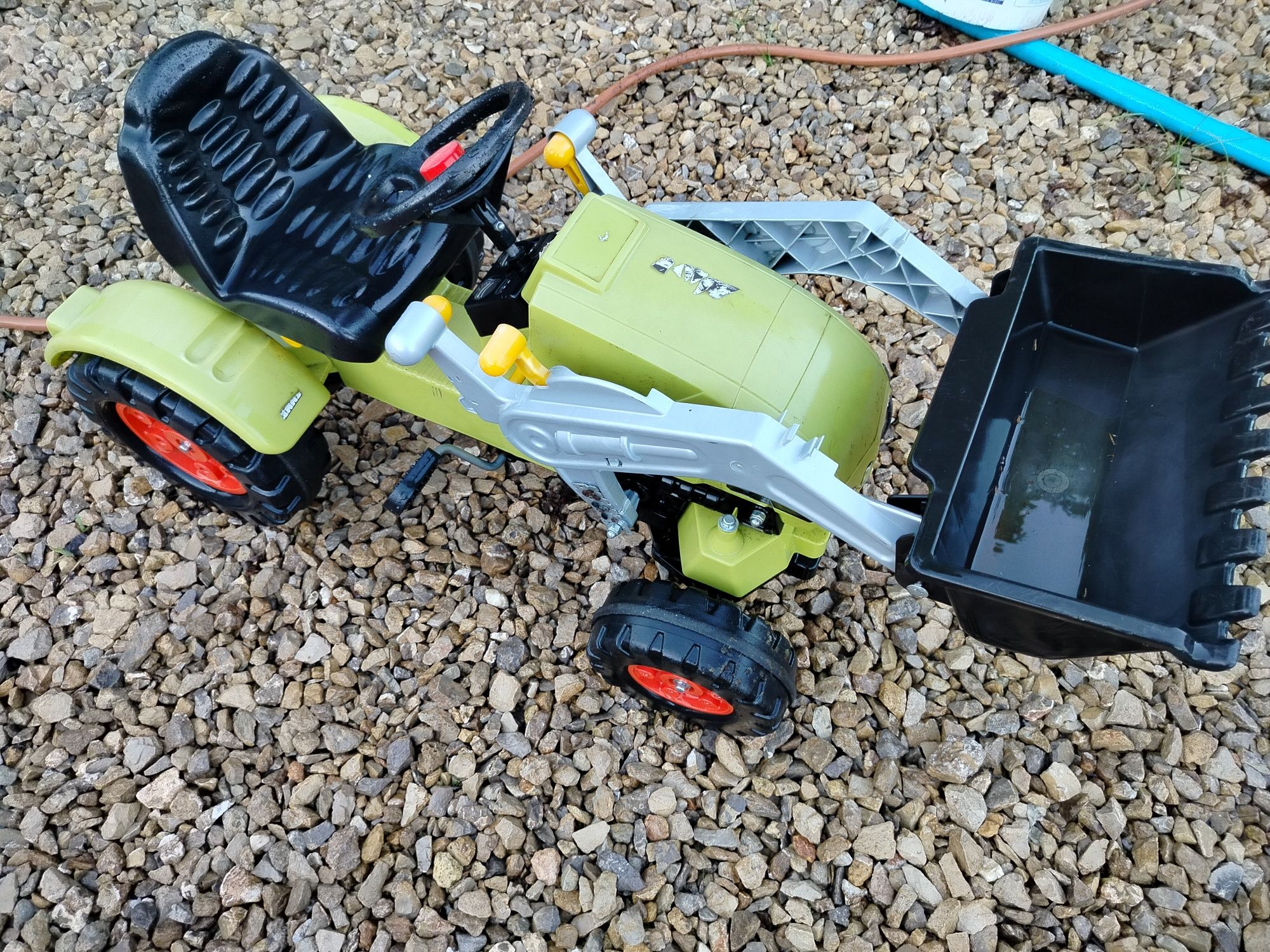 Traktorek na pedały Class koparka z łychą ciągnik jeździk traktor