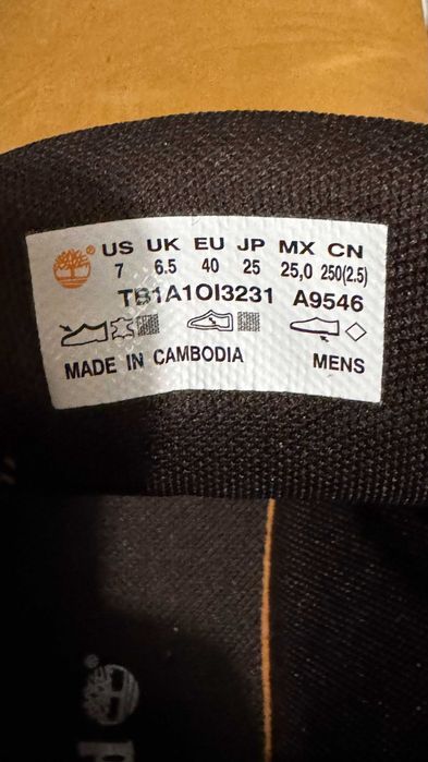 Timberland Botas Chukka - Tamanho 40