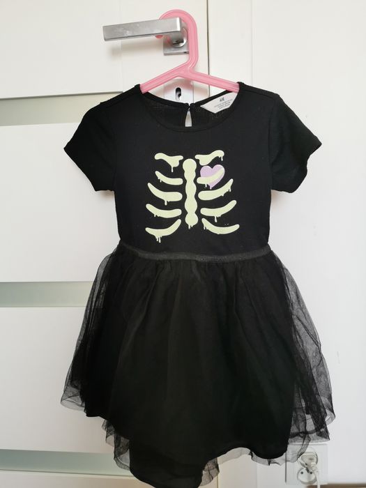 Kostium, przebranie Halloween, szkieletor, H&M