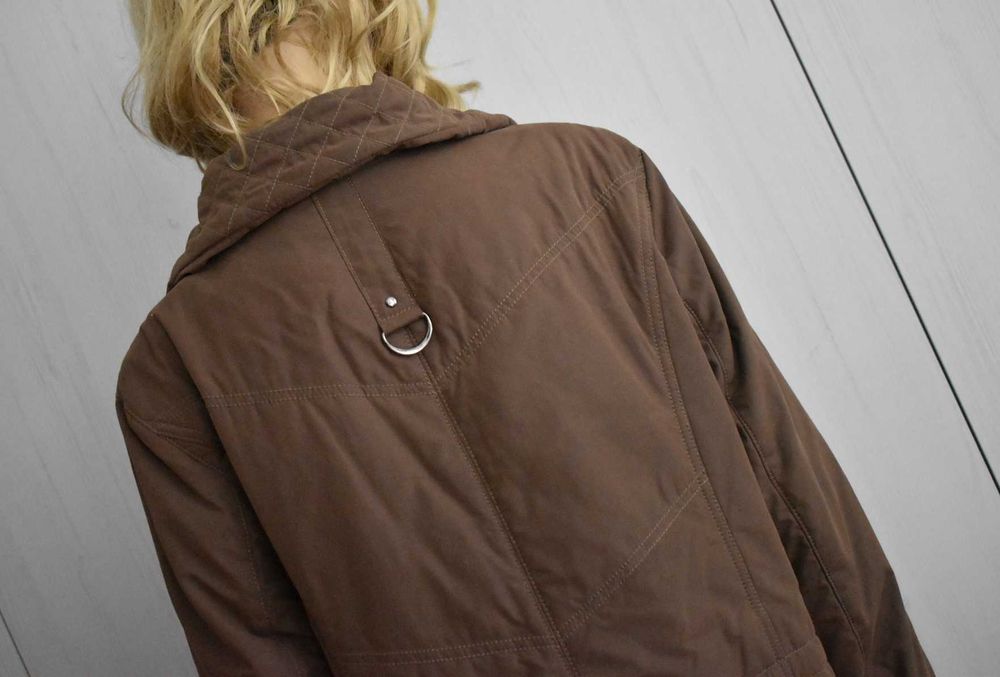 Kurtka zimowa 44 XXL 3XL pikowana ciepła zimę C&A ocieplana damska