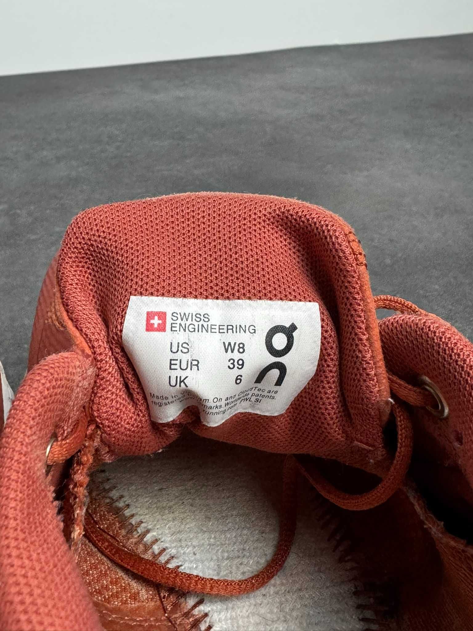 Buty damskie On Running Cloud Chilli Rust