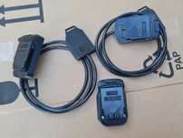 Adaptadores dewalt com cabo para usar bateria Parkside