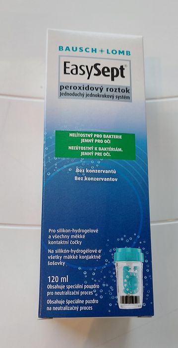 Płyn do soczewek kontaktowych EasySept 120ml.Promocja