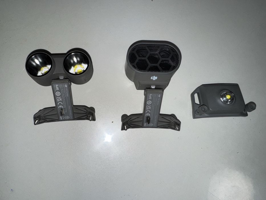 Аксесуари DJI Mavic 2 Ent: проблисковий маячок, прожектор, гучномовець