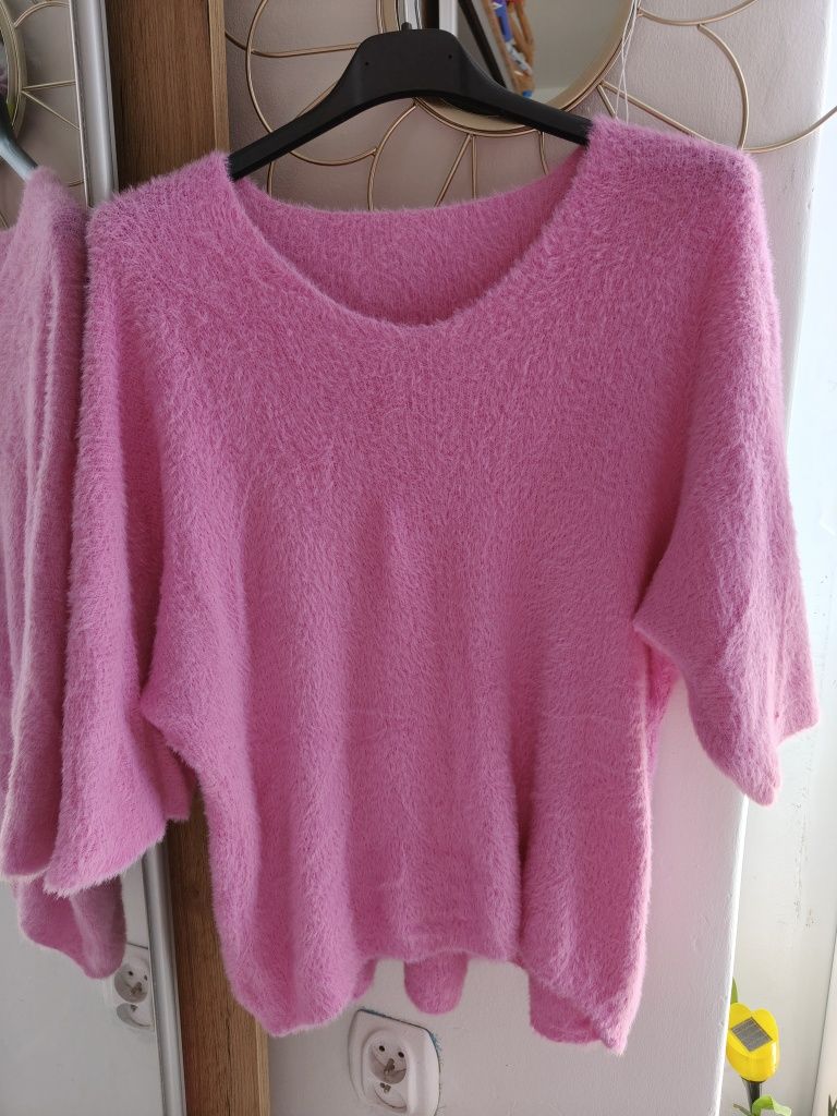 Sweter alpaka damski