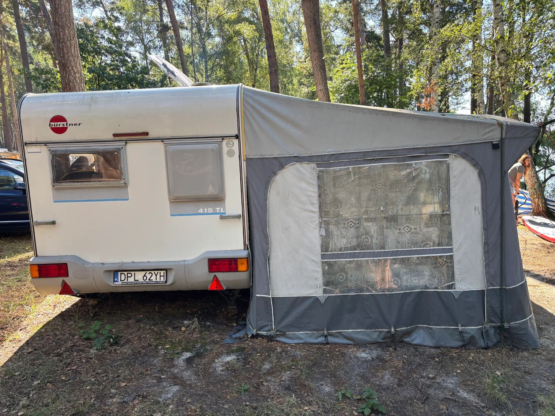 Burstner 415TL Studio Esprit 1200kg DMC WC Truma Mover klimatyzacja  Ciepła woda prysznic ogrzewanie lodówka kuchenka panel solarny