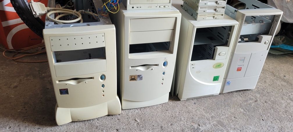 Retro części. Pentium 2, ram, karty, zasilacze itp.