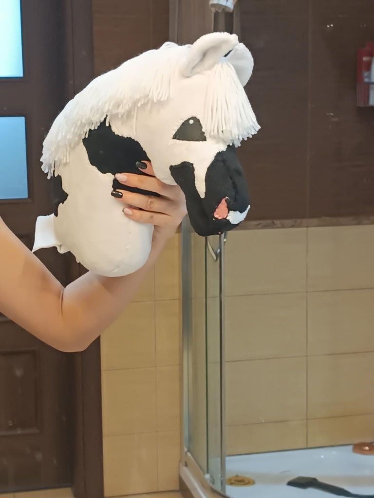 Hobby horse konik na kiju a4