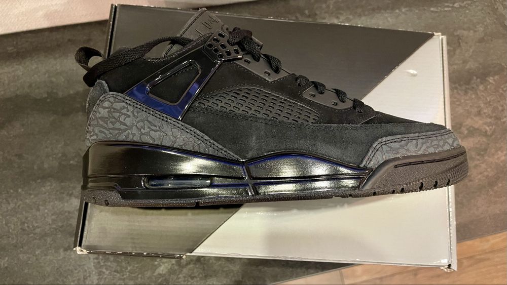 Оригинальные Кроссовки мужские Air Jordan Spizike Low Black FQ1759-001