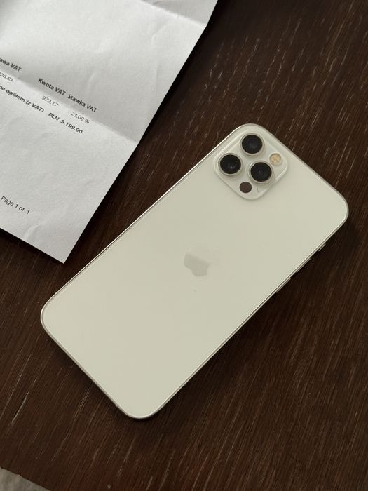 iPhone 12 Pro biały z dowodem zakupu – w pełni sprawny, bez blokad