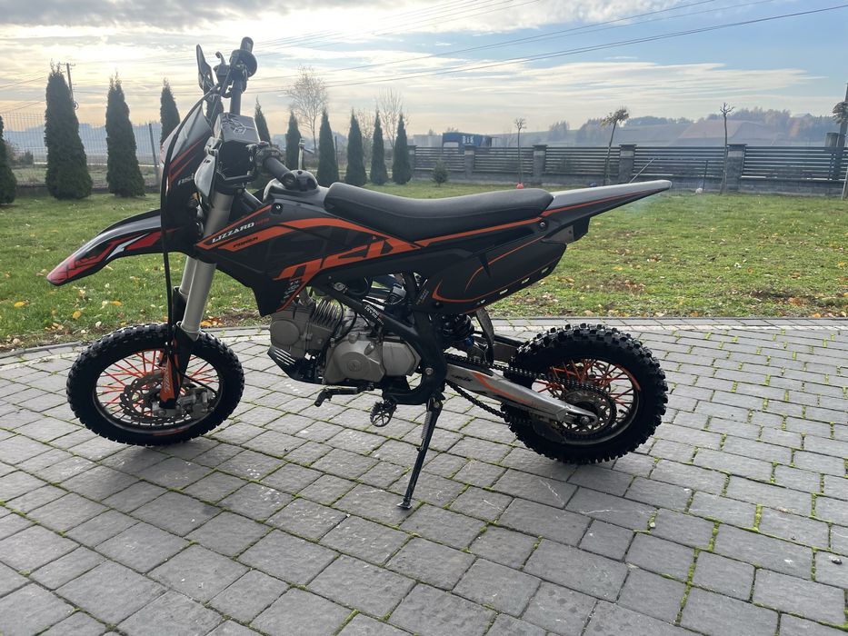 Cross Asix Lizzard 125 cm3 rok 2023 - duza rama kola 14 na 12 cali