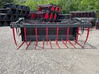 Łycho -krokodyl krokodyl do obornika METAL TECHNIK 2 siłowniki