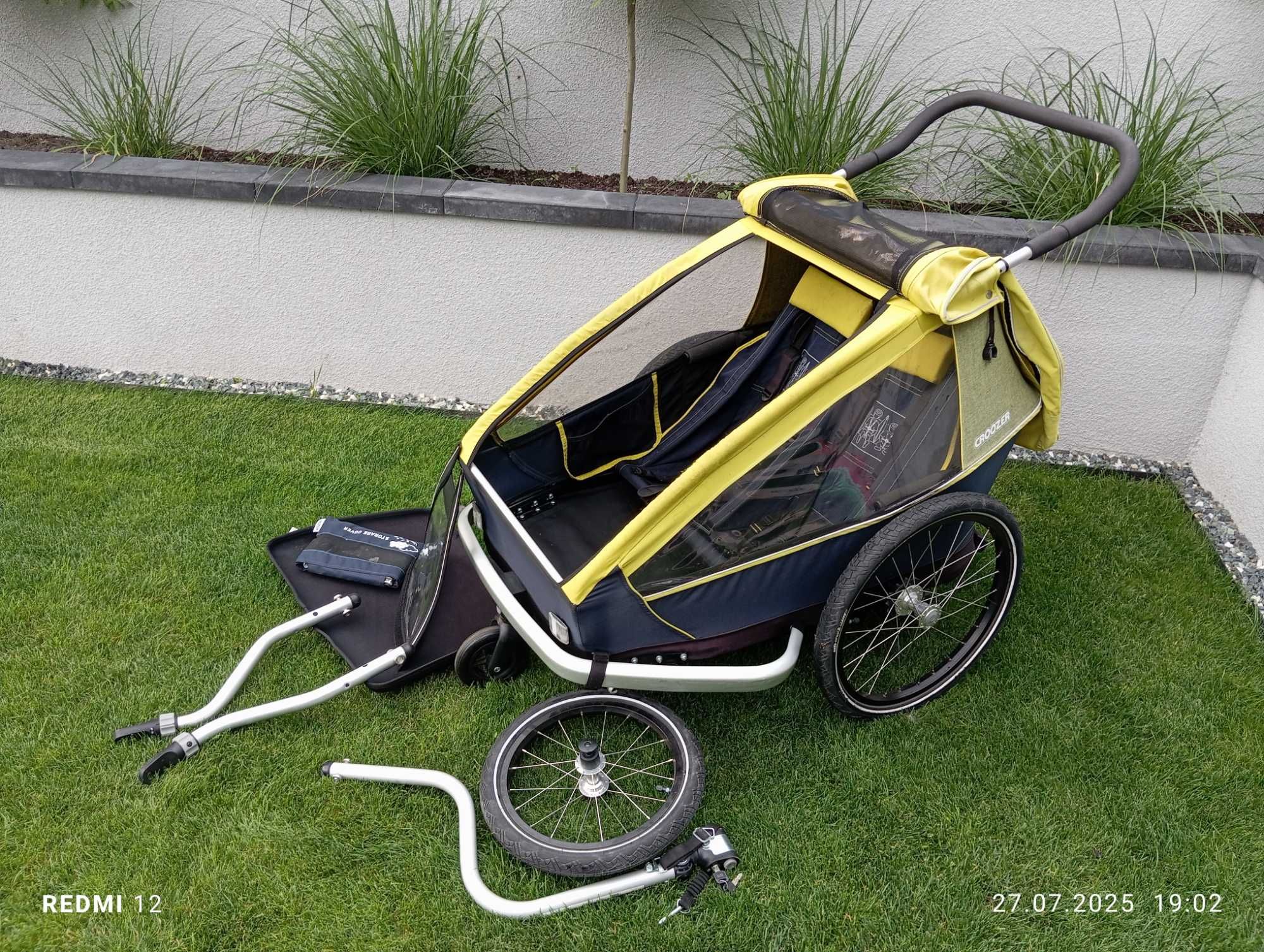 Przyczepka rowerowa 3w1 Croozer kid for 2