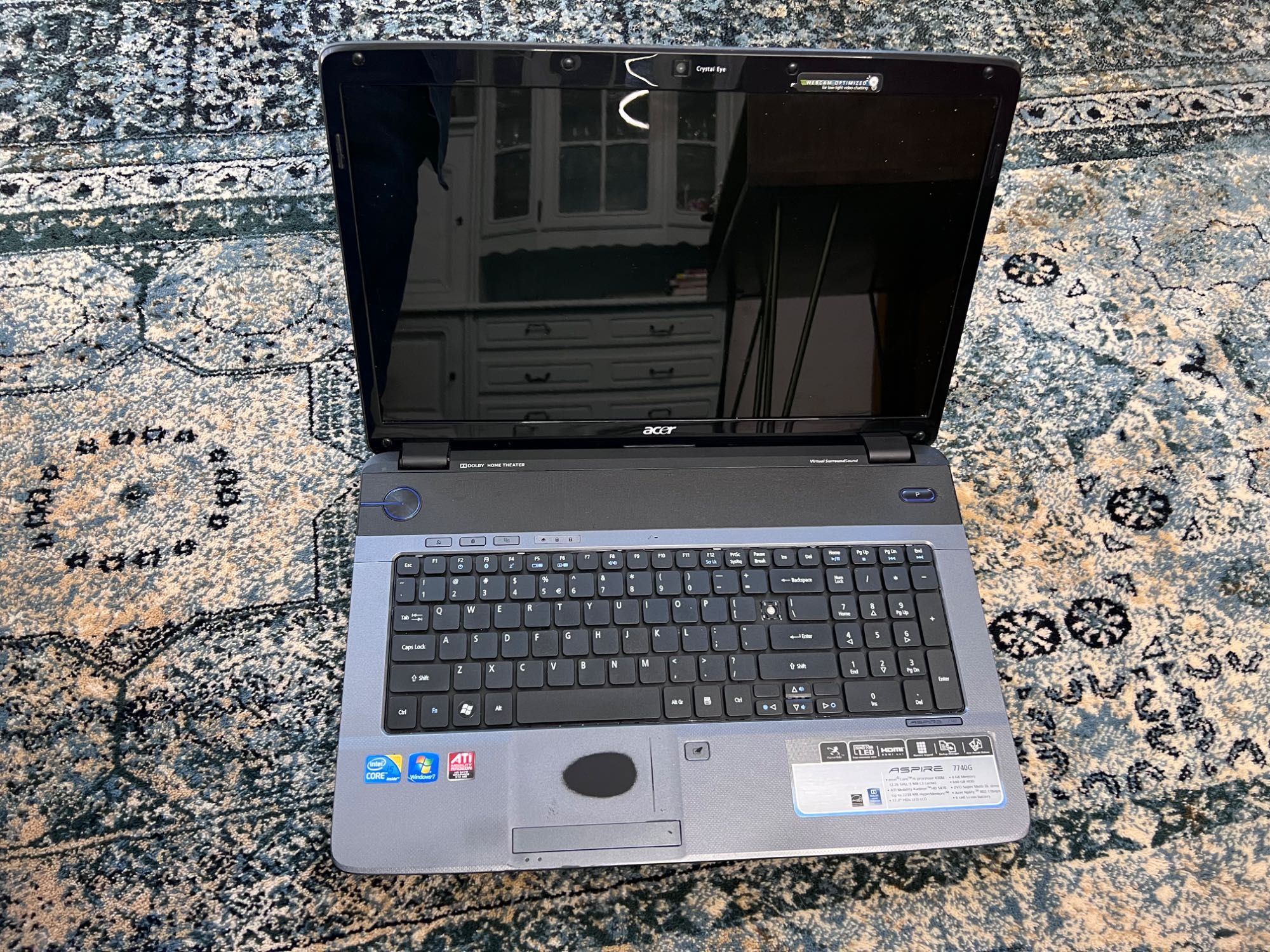 Laptop Acer Aspire 7740G + dodatkowa obudowa