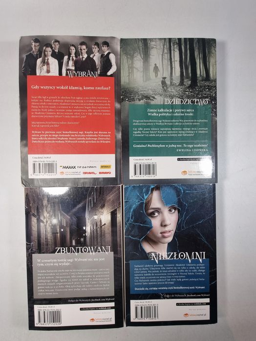 Wybrani / zestaw 4 książek / C.J. Daugherty