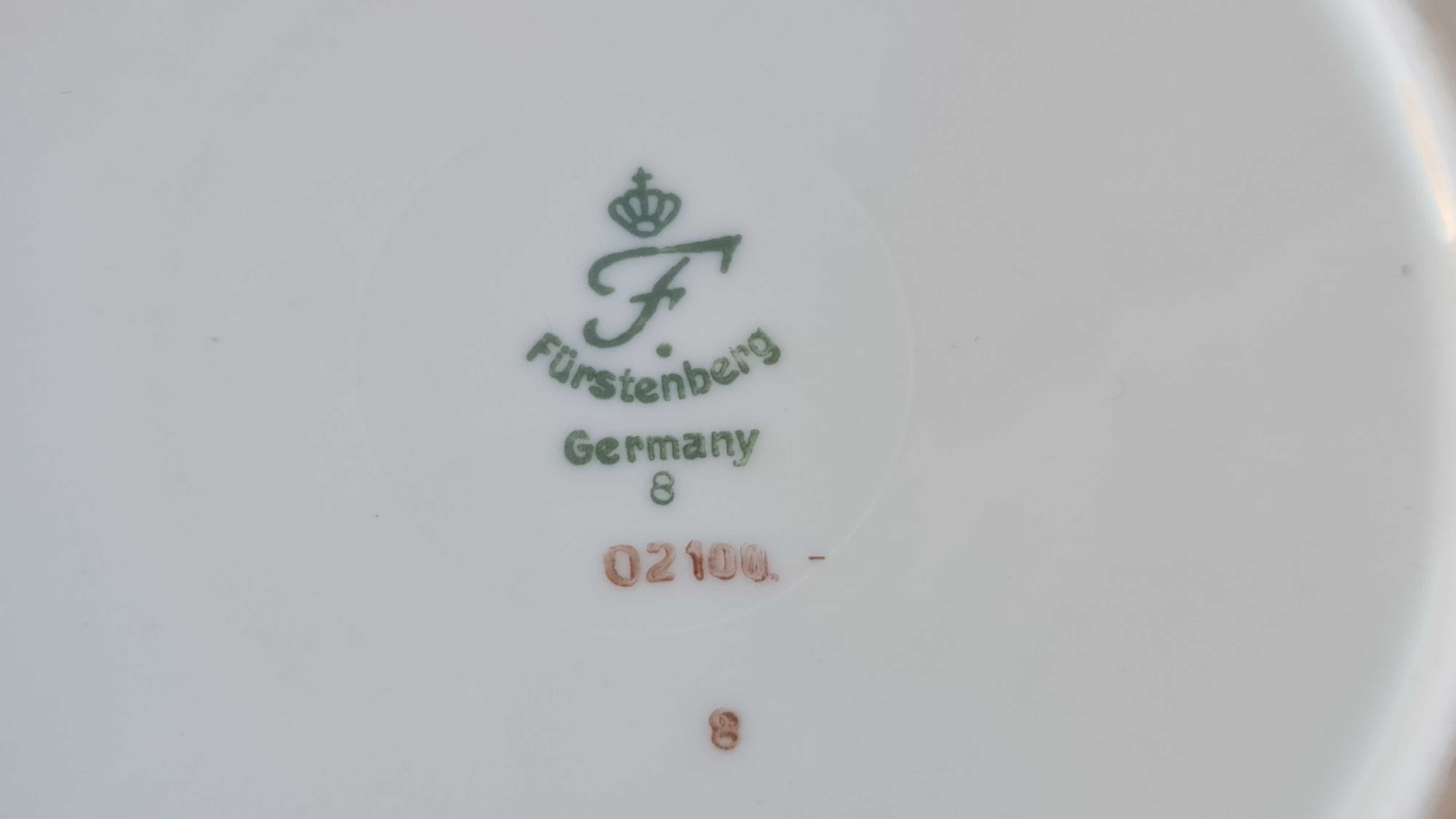 Фарфор Антик блюдо  конфетница позолота Германия ГДР