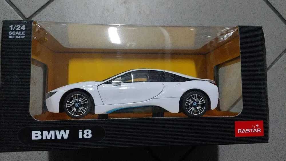 BMW I8 pojazd metalowy auto skala 1:24 RASTAR U TIGERA SKLEP okazyjny