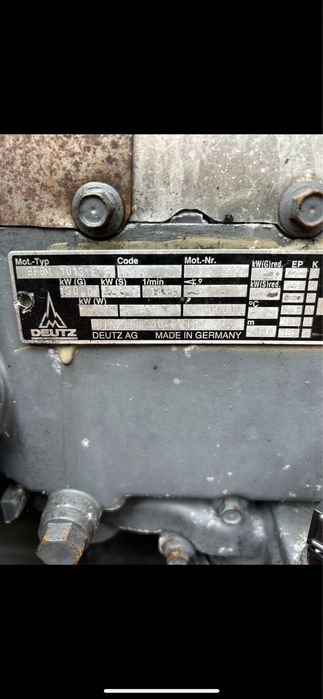 Silnik deutz BF6M1013 BF6M 7.1 115 kw linde fuchs atlas