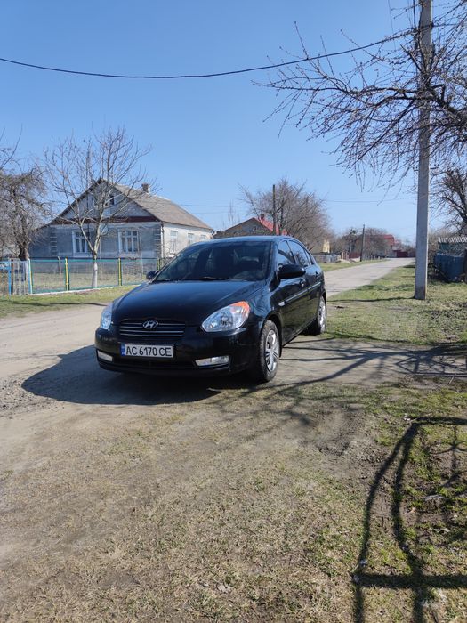 Hyunday accent 2008р 1.4 газ-бензин