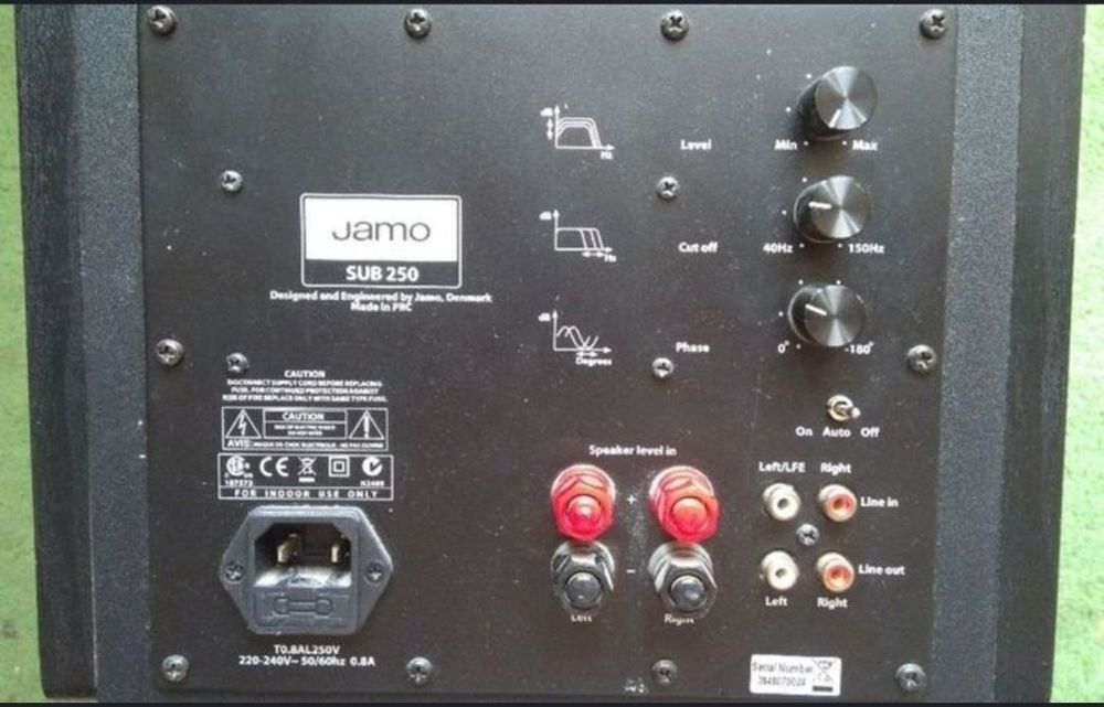 Jamo Sub 250 black