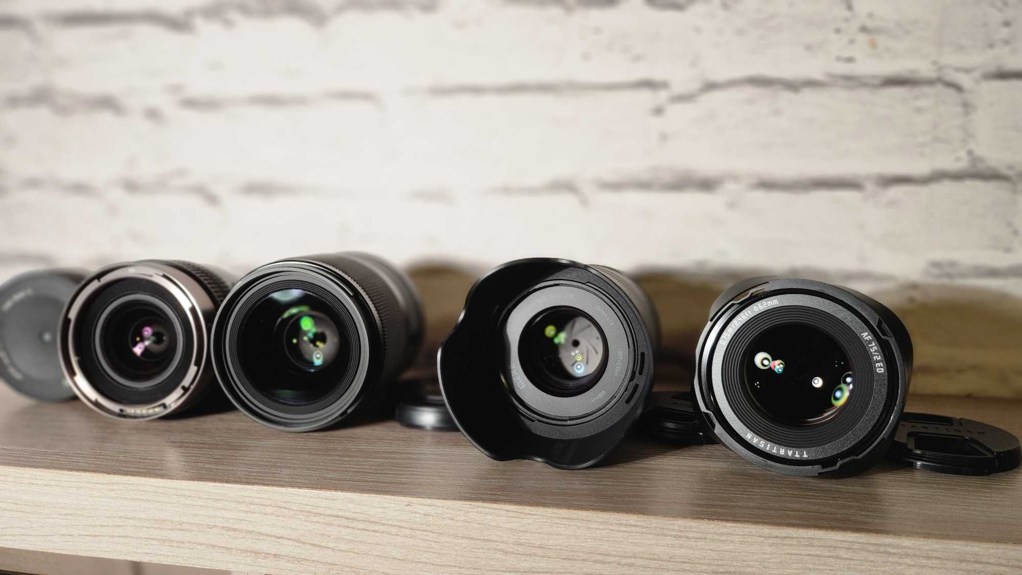 Sony A7Cii, 24mm, 35mm, 55mm, 75mm, akcesoria