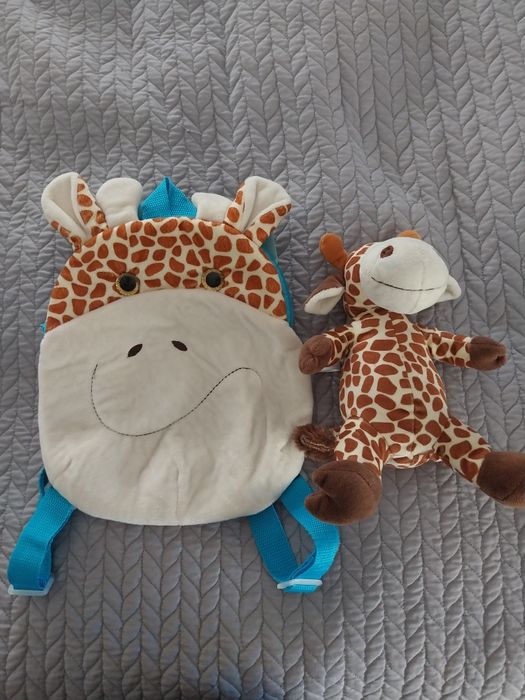 Plecak z pluszakiem dla przedszkolaka