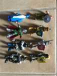 Figuras/personagens merlin sword in the stone!