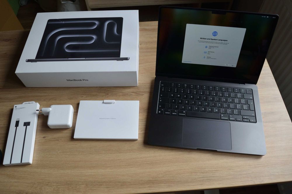 MacBook Pro 14" M3 Pro - 36GB RAM, 512GB, bateria 100%, dowód zakupu!