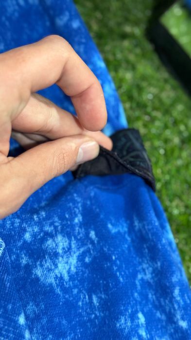 свитшот Stone Island Off-Dye офдай синий