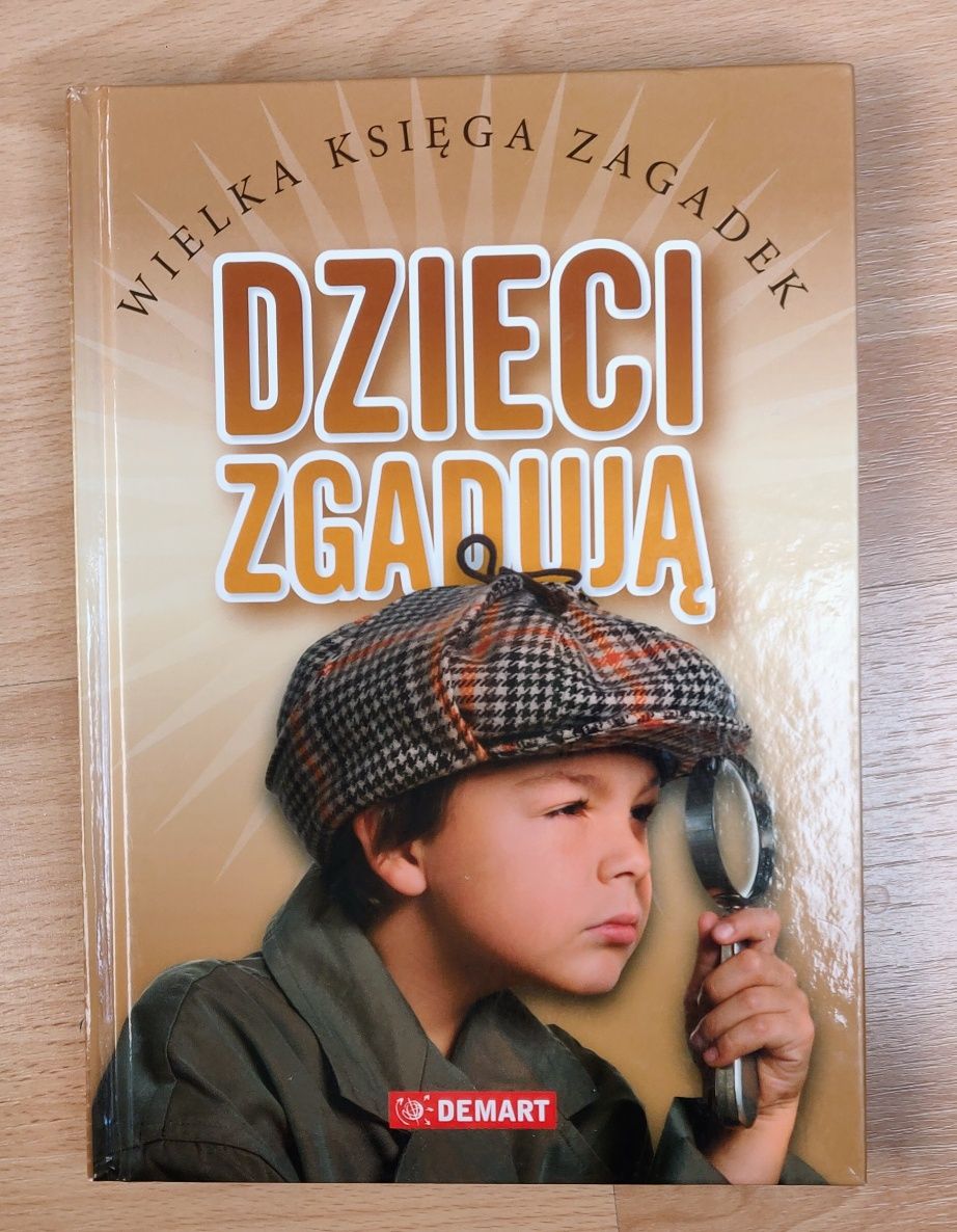 Wielka Księga Zagadek - Dzieci zgadują - Demart - Nowa