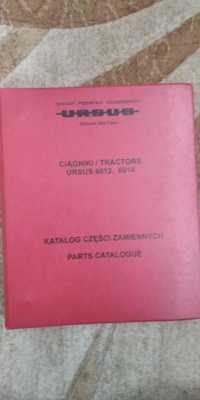 Katalog części Ursus 6012,6014 oryginał luty 1998