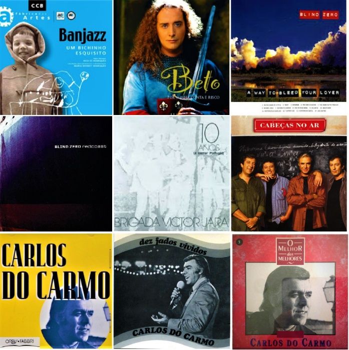 81 CDs - Música Portuguesa - Como NOVOS