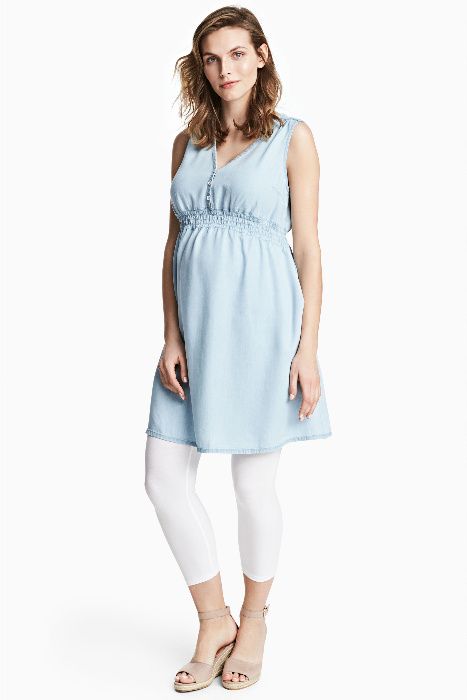 H&M MAMA_Legginsy 3/4_EUR M_40/42_hm