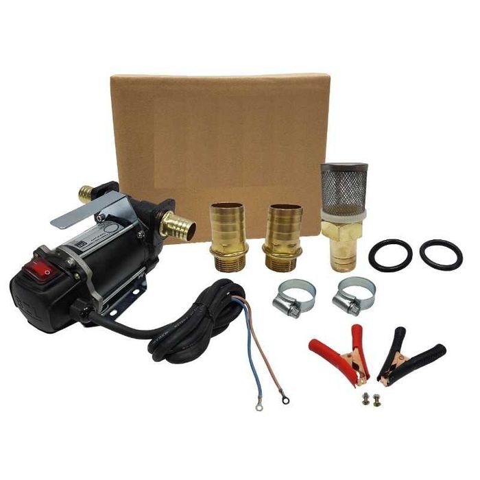 Насос для перекачки, перекачування палива д.т- 12v. 60л.мин - Польша