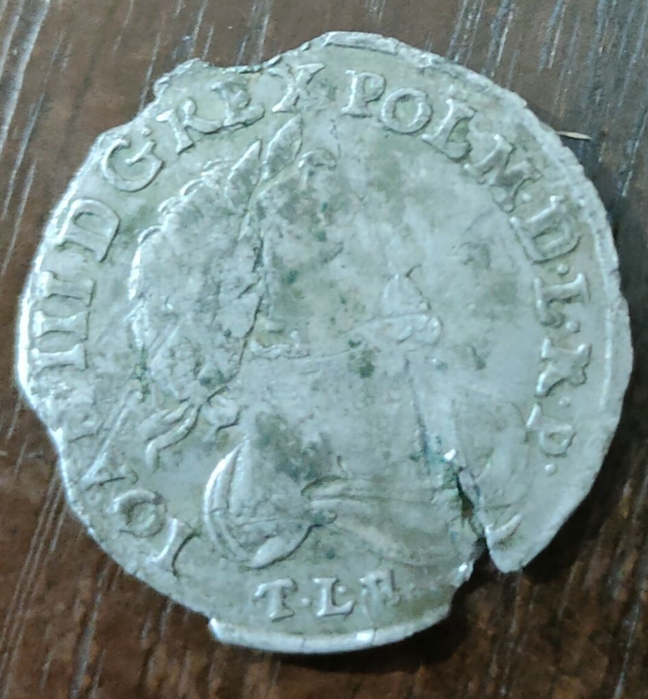 Продам монету Польську  Шостак , срібло.