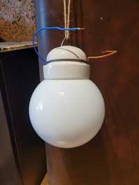 Lampa wisząca porcelanowa