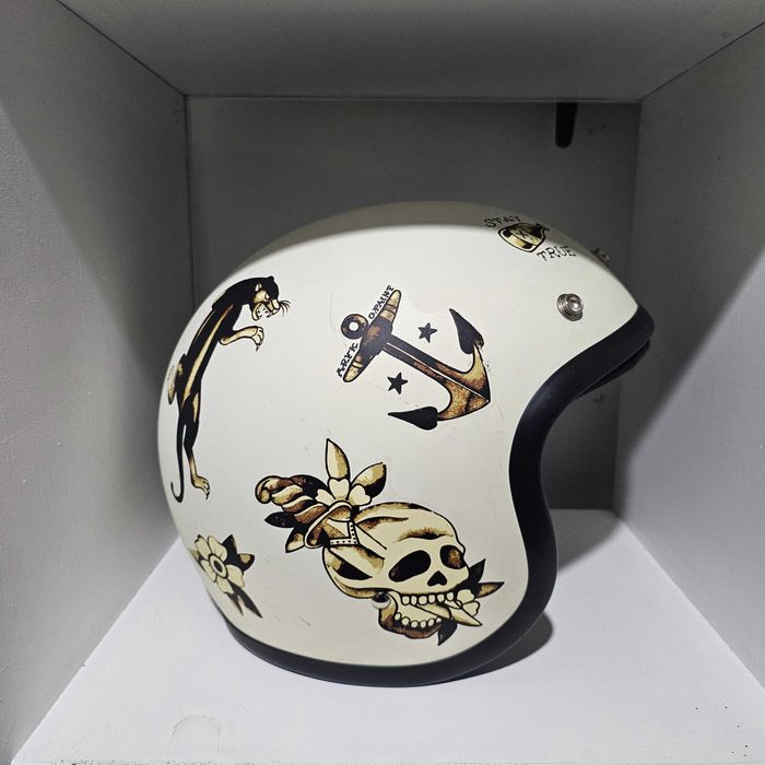 Capacete DMD Retro "Old School" (L)