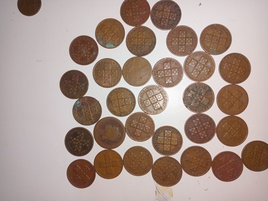 Moedas de xx centavos