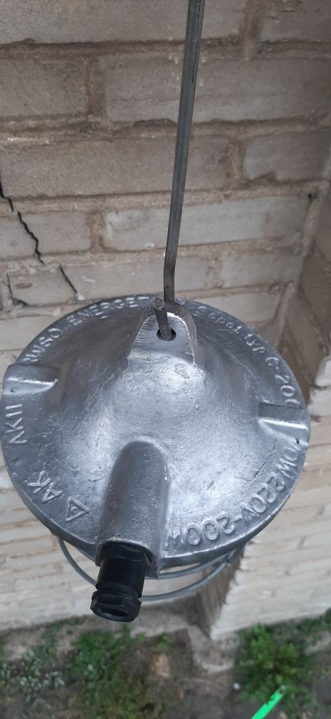 Lampa fabryczna przemysłowa loft prl